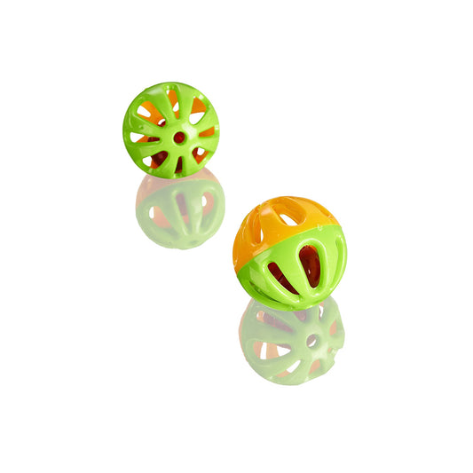 #2466 Aria Jingle Jangle Balls - Foot Bird Toy #2466