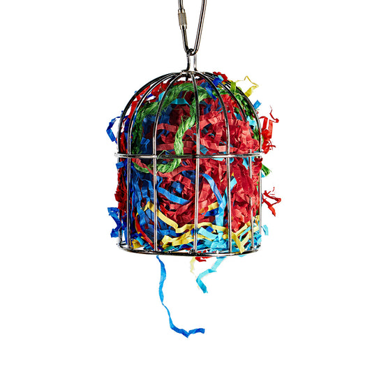 #2467 Aria Tweety Treats Cage - Foraging Bird Toy