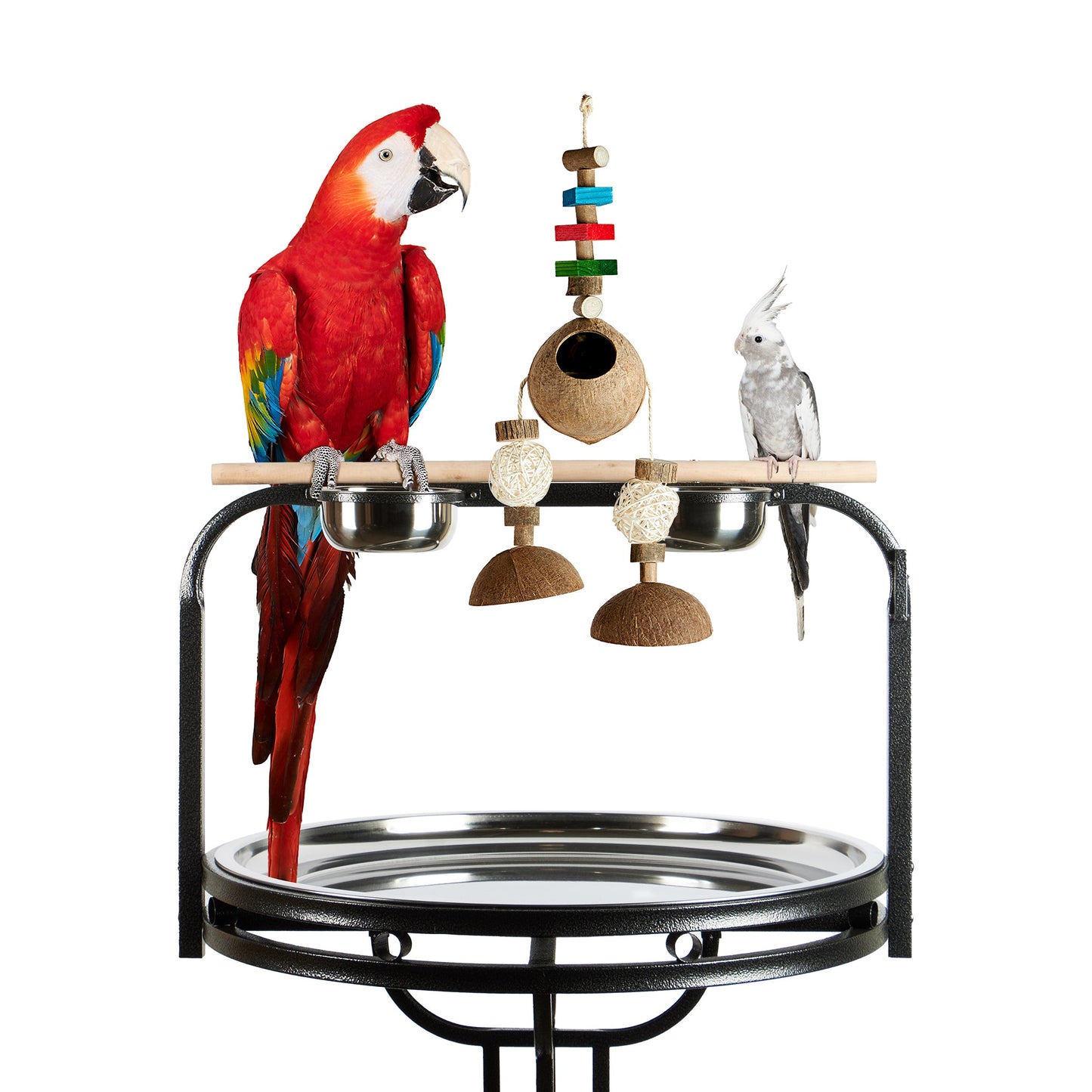 #2482 Aria Coco Stomper - Extra-Large Chew & Foraging Bird Toy