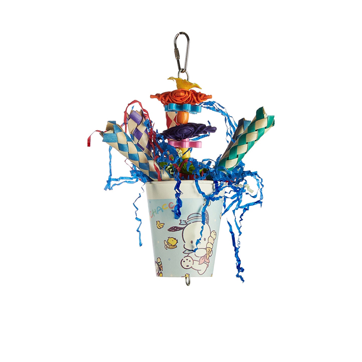 #2488 Aria Cup-o-Chew - Chew & Foraging Bird Toy
