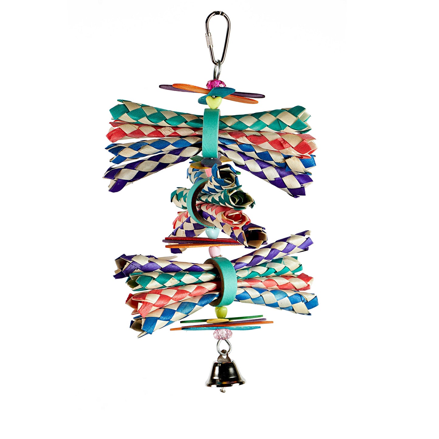#2489 Aria Finger Rings - Chew & Foraging Bird Toy