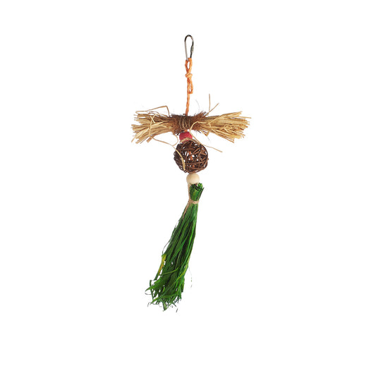 #2494 Aria Sweeper - Chew Bird Toy