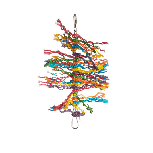 #2498 Aria Preen Queen - Chew Bird Toy