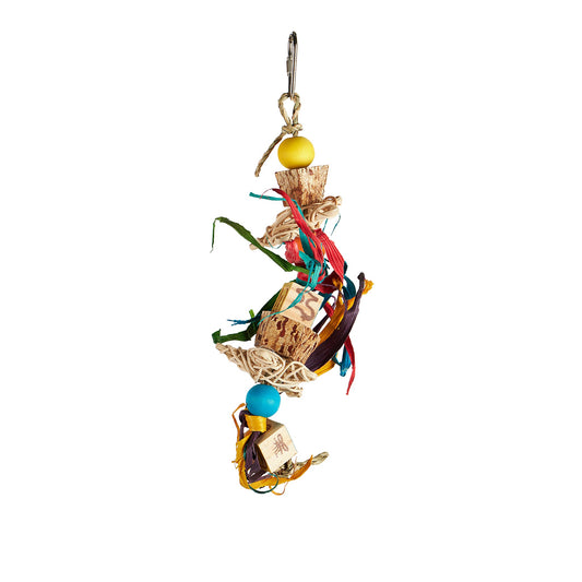 #2522 Aria Dancy Clancy - Chew Bird Toy
