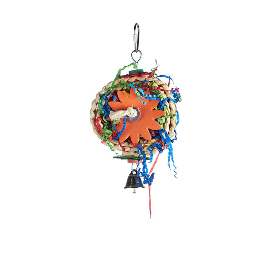 #2529 Aria Springtime Spiral - Chew Bird Toy