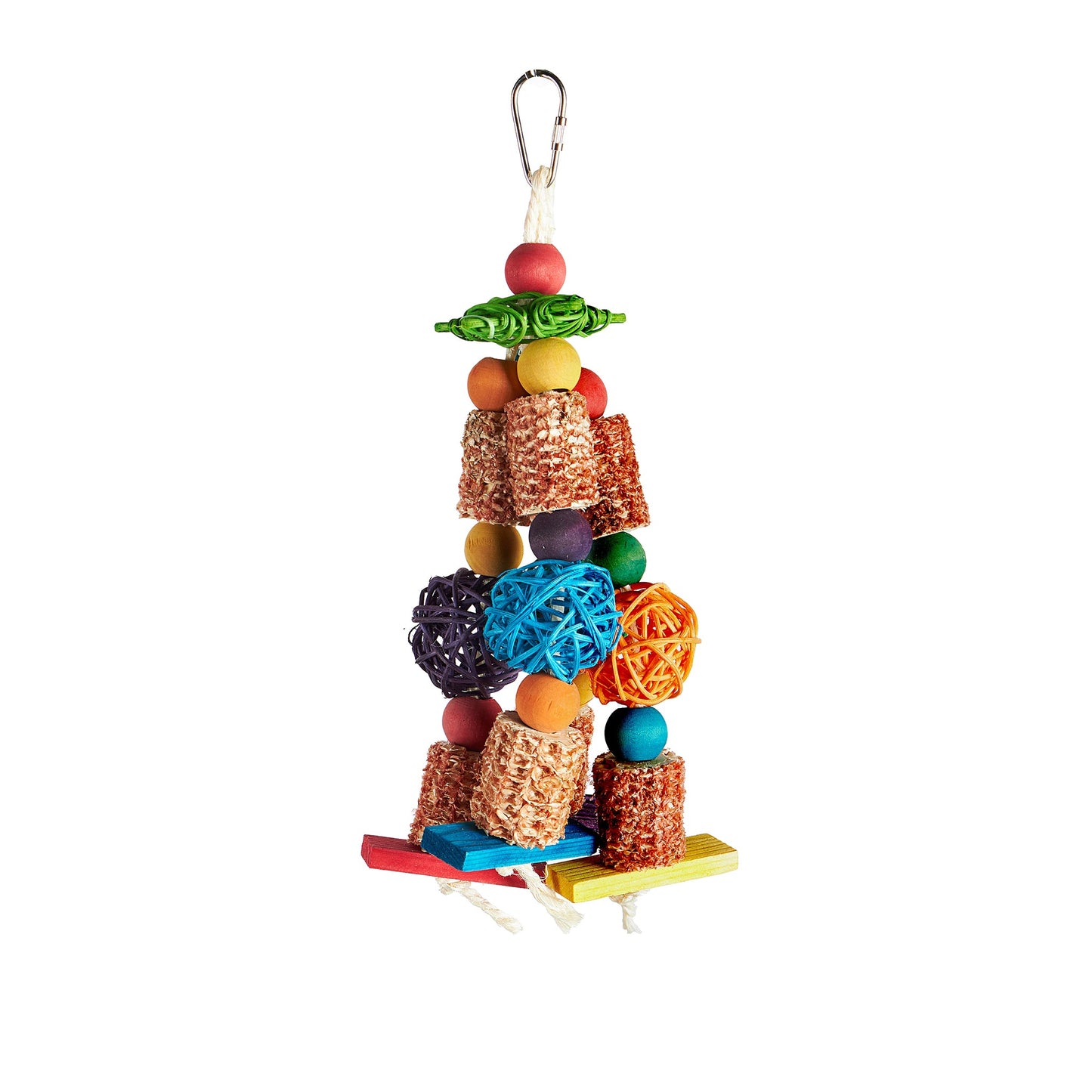 #2531 Aria Cobby Cluster - Chew Bird Toy