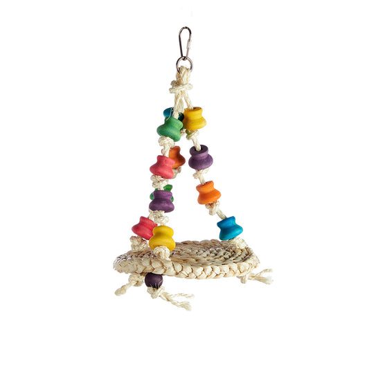#2535 Aria Disco Swing - Chew & Climbing Bird Toy