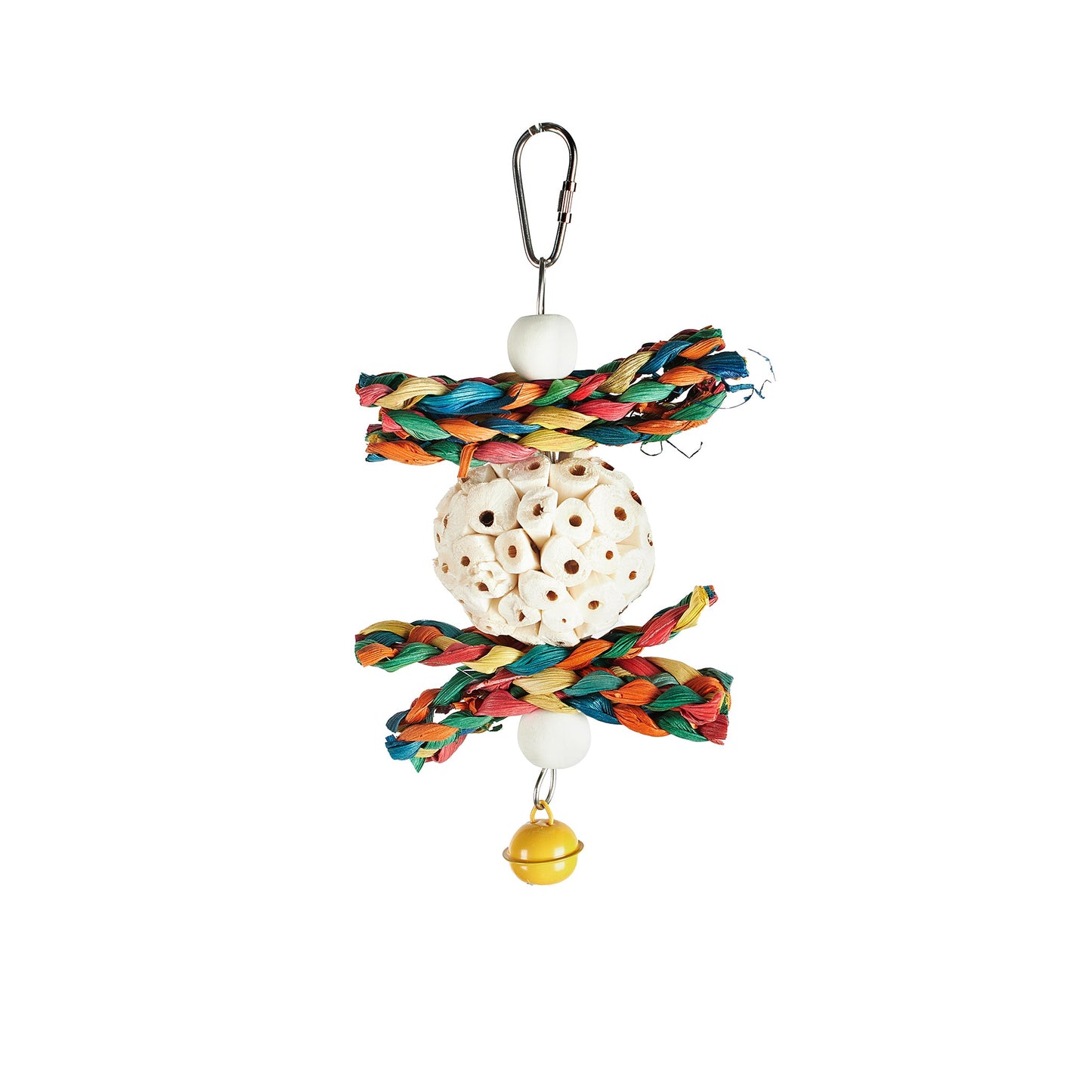 #2564 Aria Popcorn Patty - Chew Bird Toy
