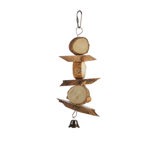 #2417 Aria Woodland Willow - Natural Chew Bird Toy
