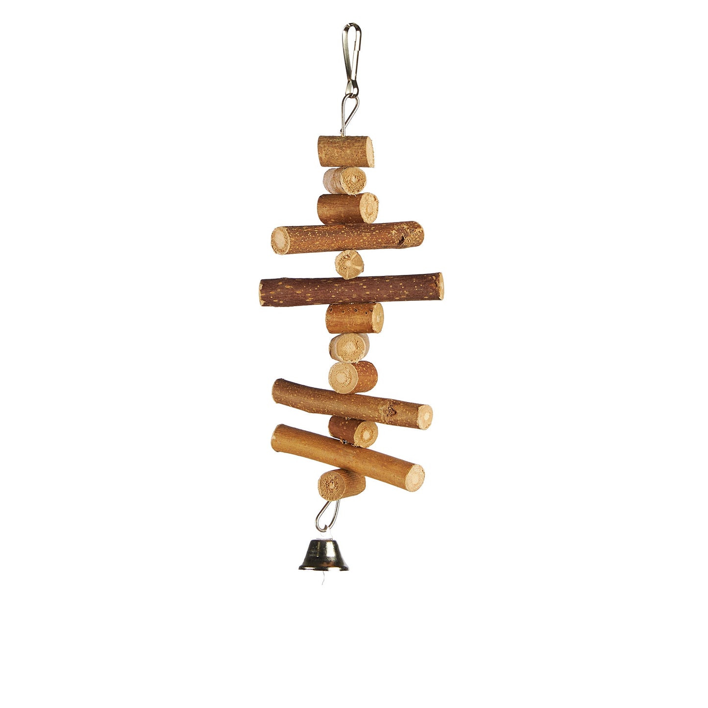#2391 Aria Twig Twister - Natural Chew Bird Toy
