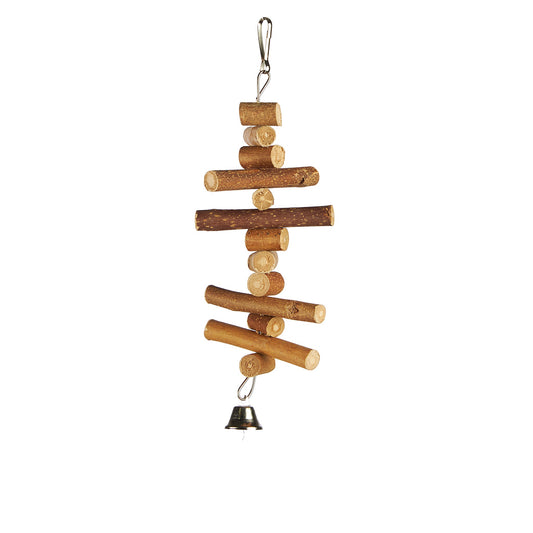 #2391 Aria Twig Twister - Natural Chew Bird Toy