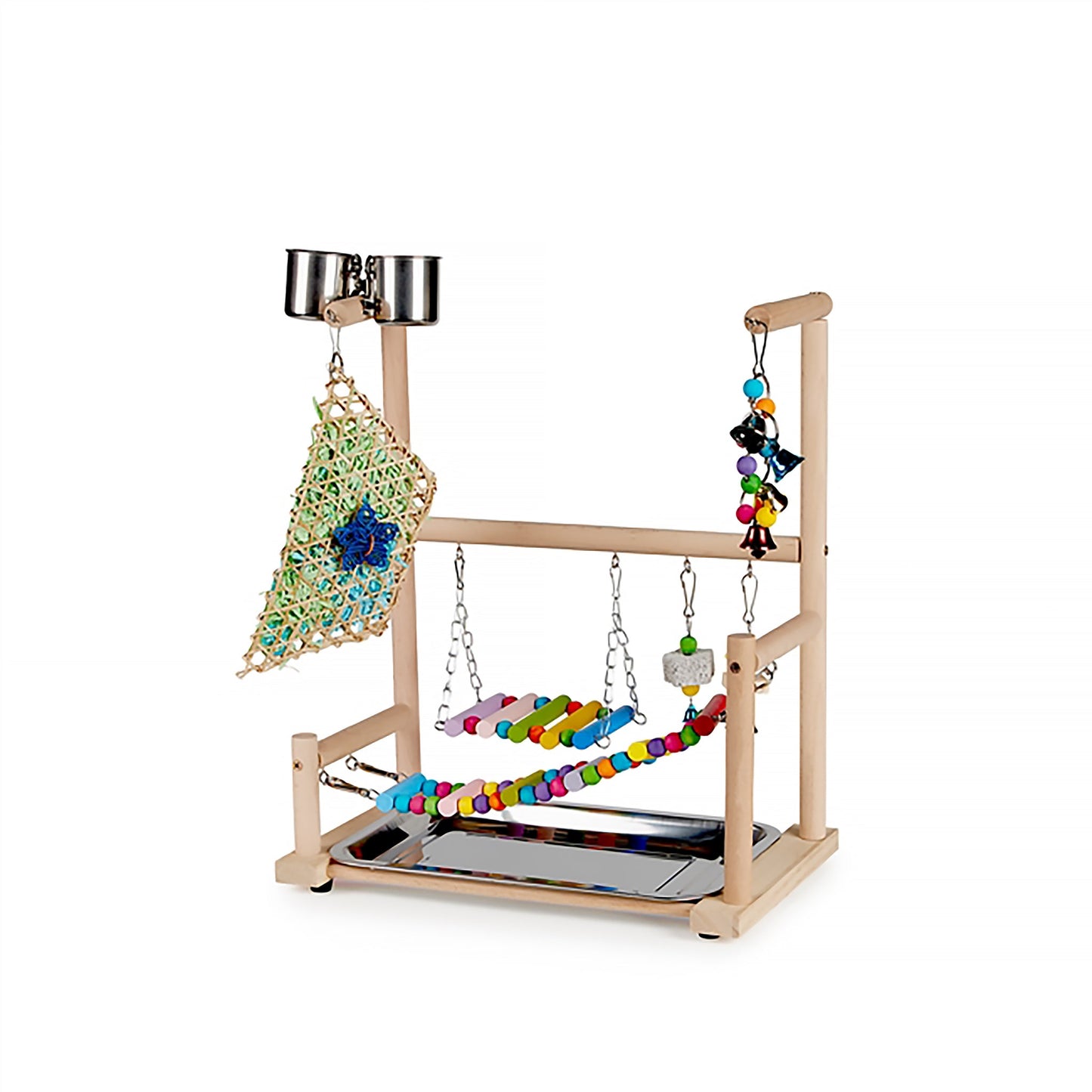 Aria Rainbow Play Gym - Activity Center Playground for Parrots #8105