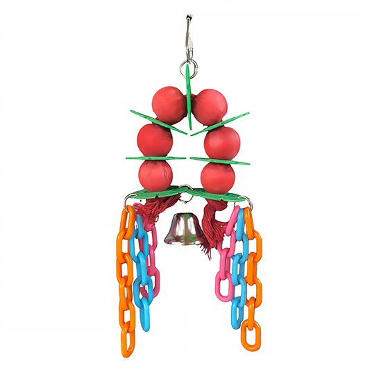 #2326 Aria Jolly Holly - Chew Parrot Toy