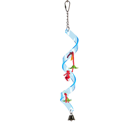 #2334 Aria Silly Spiral - Chew Bird Toy