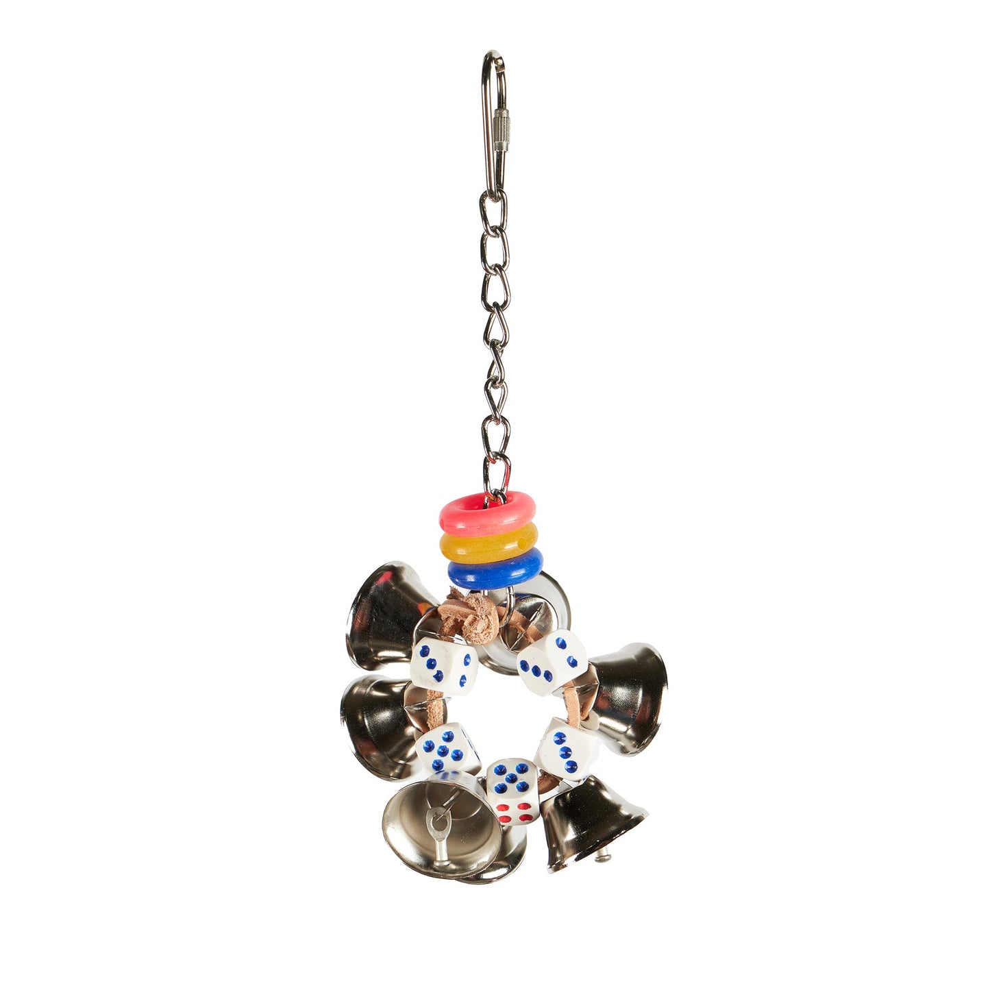 #2330 Aria Dice Alarm - Sound-Making Chew Bird Toy